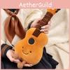 Plush Instrument Musical Pillow With Guitar Violin Embroidery Home Gift Decor