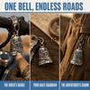 Small Size Motorcycle Guardian Bell Live to Ride Biker Good Luck Charm Evil Spirit Trap Bell  Men