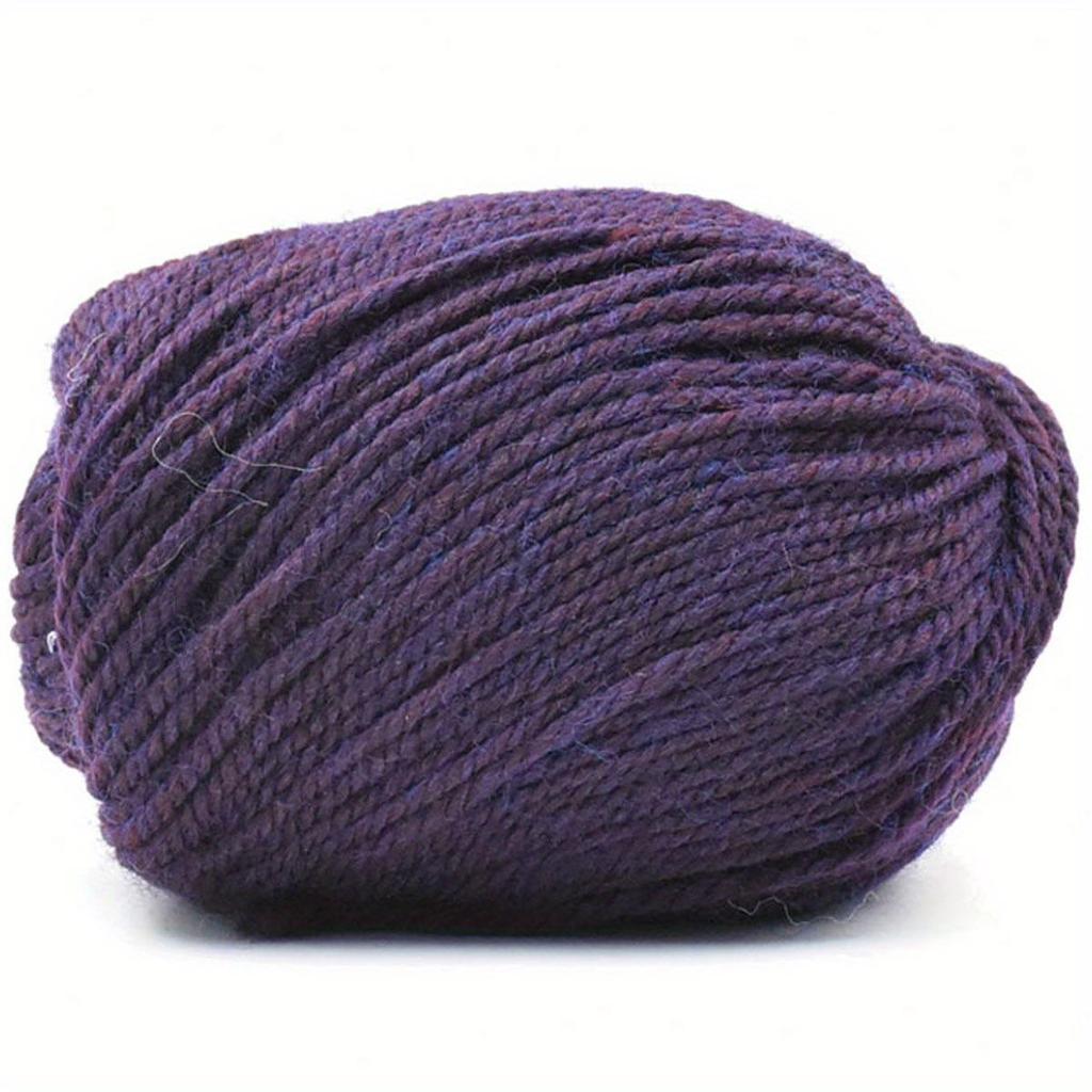 Filato di Lana Worsted Weight Morbido e Resistente Filato per Maglia e Uncinetto per Cuscini Filato Artigianale Fai da Te per Principianti
