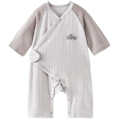 TONGTAI Newborn Baby Summer Cotton Butterfly Romper