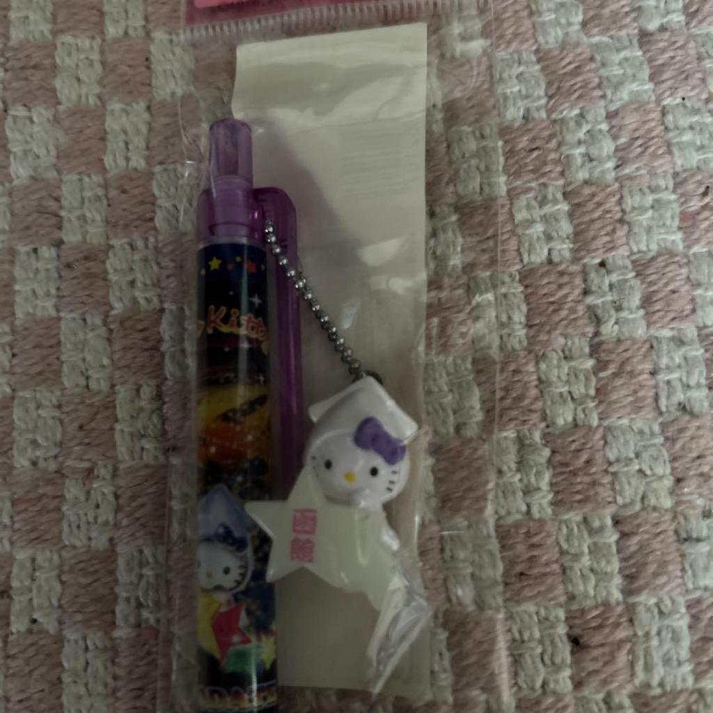 Local Kitty Hakodate Limited Chikko Ballpoint Pen Purple