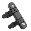 Bike Bottle Cage Mounting Base Black Non-Hole Mounting Clip with Screw Wrench Set MTB Bike Kettles Stand Base Widely Use