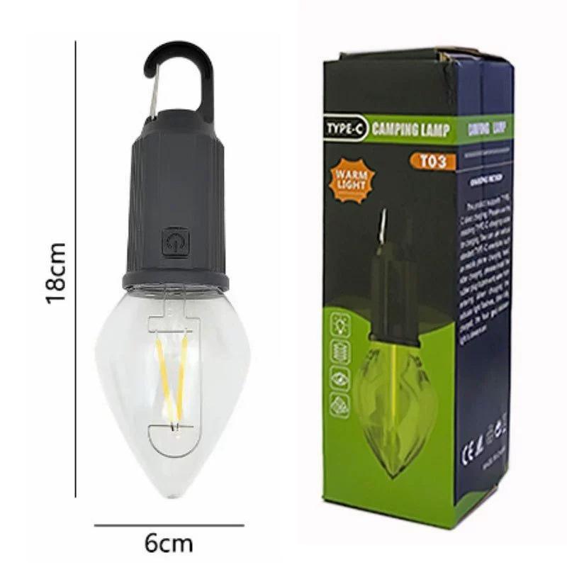 Best-Selling Solar Rechargeable Camping Light - Portable Spherical Tent Bulb
