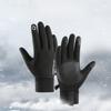 Cycling Gloves Men's Autumn and Winter Outdoor Sports Waterproof Cold Touch Screen Warm Plus Velvet Warm Gloves Bicycle Riding