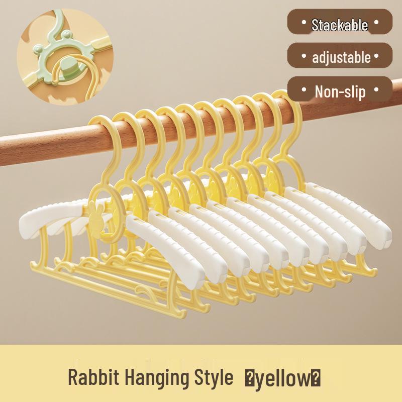 Multifunctional Non-slip Retractable Children s Clothes Hanger for Baby & Toddler