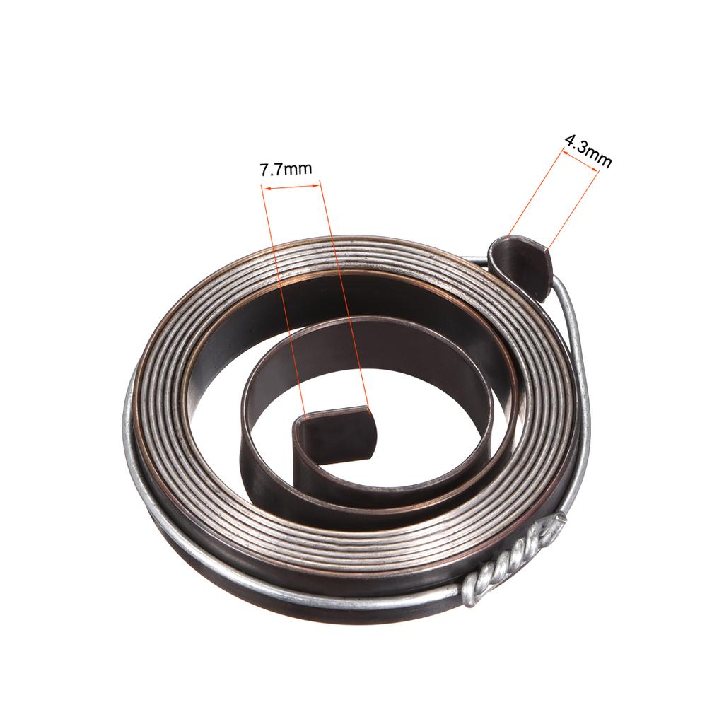 Molletta di Ritorno per Trapano a Colonna Molla del Mandrino Molla a Spirale di Ritorno dell'Alimentazione Assemblaggio Rivestimento Nero Espandi Lunghezza 680-1800mm Diametro Esterno Molla 34-66mm