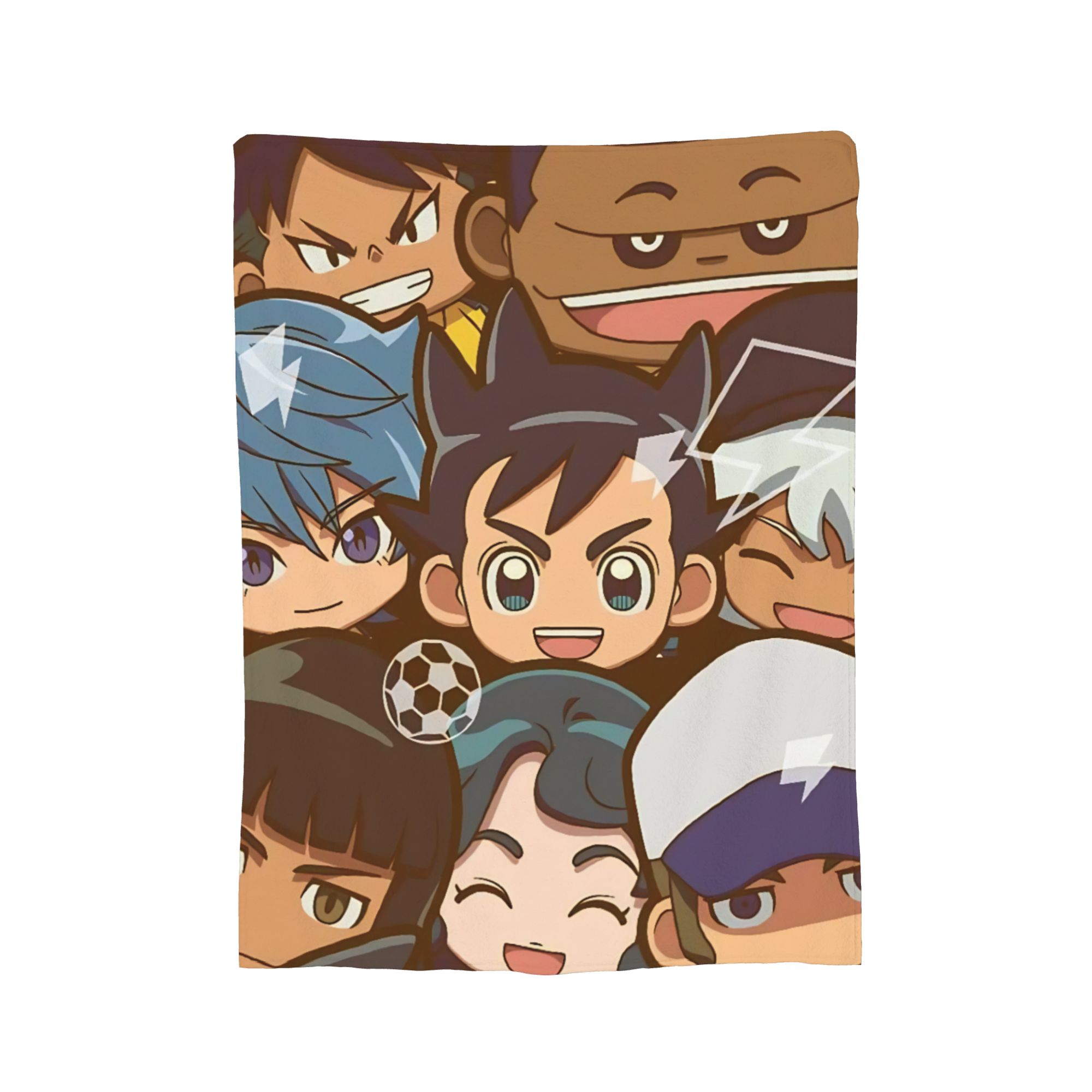 

Anime Axel Blaze Inazuma Eleven Blanket Fleece Printed Portable Super Warm Throw Blanket for Home Bedroom Quilt 30x40in
