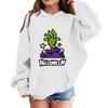 Kids' Halloween Print Hoodie - Casual Loose Fit Pullover Sweatshirt for Boys and Girls