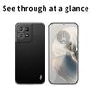 MOFI For Motorola Edge 50 Pro 5G Case Slim Transparent TPU Phone Cover