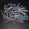 Heat Shrinkable Wire Connectors 10pcs Waterproof Sleeve AWG22-18 Butt Electrical Splice Tinned Solder Seal Terminal