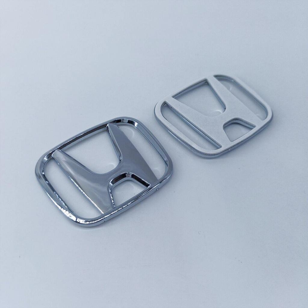 Honda Steering Wheel Cover Emblem Sticker 53mm/43mm ABS Car Accessory for Odyssey City Jazz Fit CRV Civic Accord Insight Jade RF6
