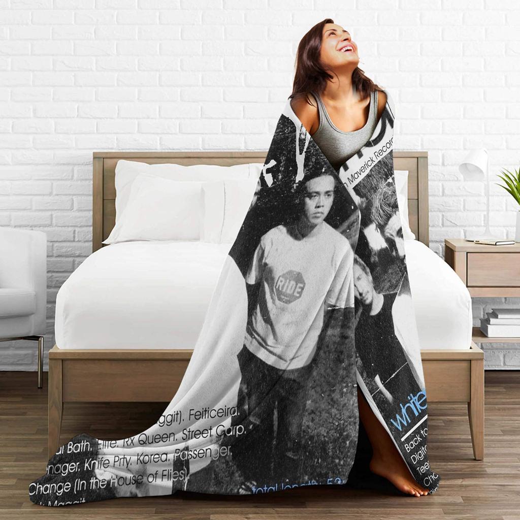 Deftones Alternative Metal Band Coperta Multitaglia Super Morbida Accogliente Rock Music Coperte Plaid per Divano Divanetto e Letto