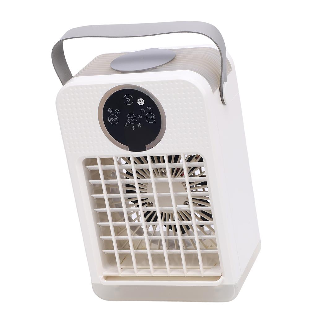 Evaporative Air Cooler 700ML Water Tank 7 Color Light USB Low Noise Portable Air Conditioner Fan