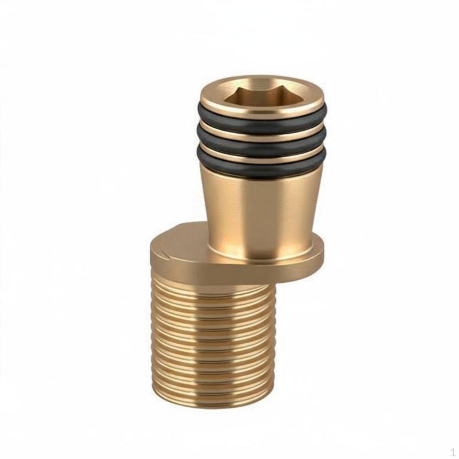 Eccentric Shower Connector Builtin Strainer Mixer Curved Leg Thickened Brass Plumbing 20-51mm E