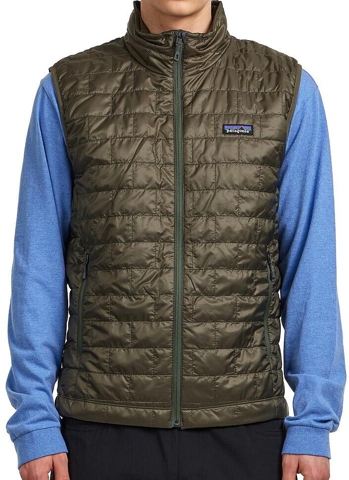 Patagonia Men's Nano Puff Vest (84242) Basin Green W/ Tent Green