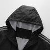 Spring and Autumn Korean Hooded Loose Plus Size Couple Jacket Men's and Women's Sports Casual Thin Windbreaker