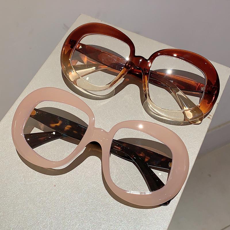 Anti Blue Light Oversized Glasses Women For Men Vintage Brand Designer Myopia Prescription Optical Colorful Eye Glasses Frame