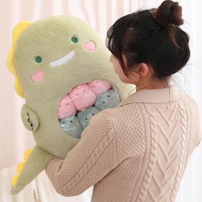 Creative Funny Snacks Throw Pillow Office Nap Pillow Waist New Dinosaur Koala Soft Plush Toy Rag Doll Girl Birthday Gift