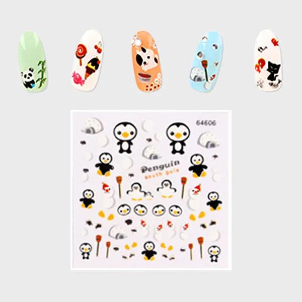 Cutie Ju Series Nail Stickers (27 Types)