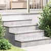 Stair Tread Step Right Angled 2 pcs Silver 80 x 30 cm Aluminum