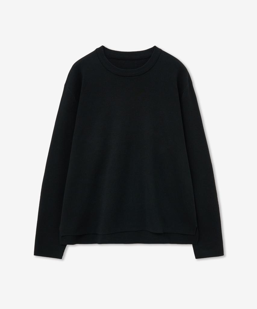 MINAV Compact Long Sleeve Knit [Black]
