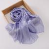 Shimmer Glitter Glitter Chiffon Shawl Elegant Pleated Glitter Shawl Flowy Hijab Shawl  for Women