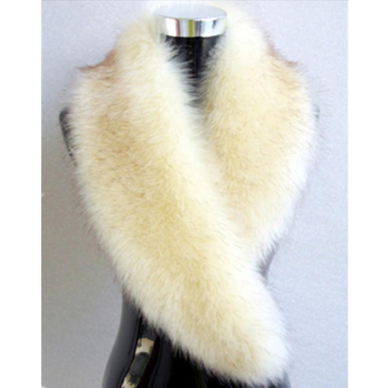 Halloween pelliccia pelliccia sintetica pelliccia di volpe imitazione cappotto di pelliccia cappotto con colletto di pelliccia accessori per costumi accessori per personaggi