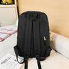 Star Print Backpack Junior High School Student Schoolbag