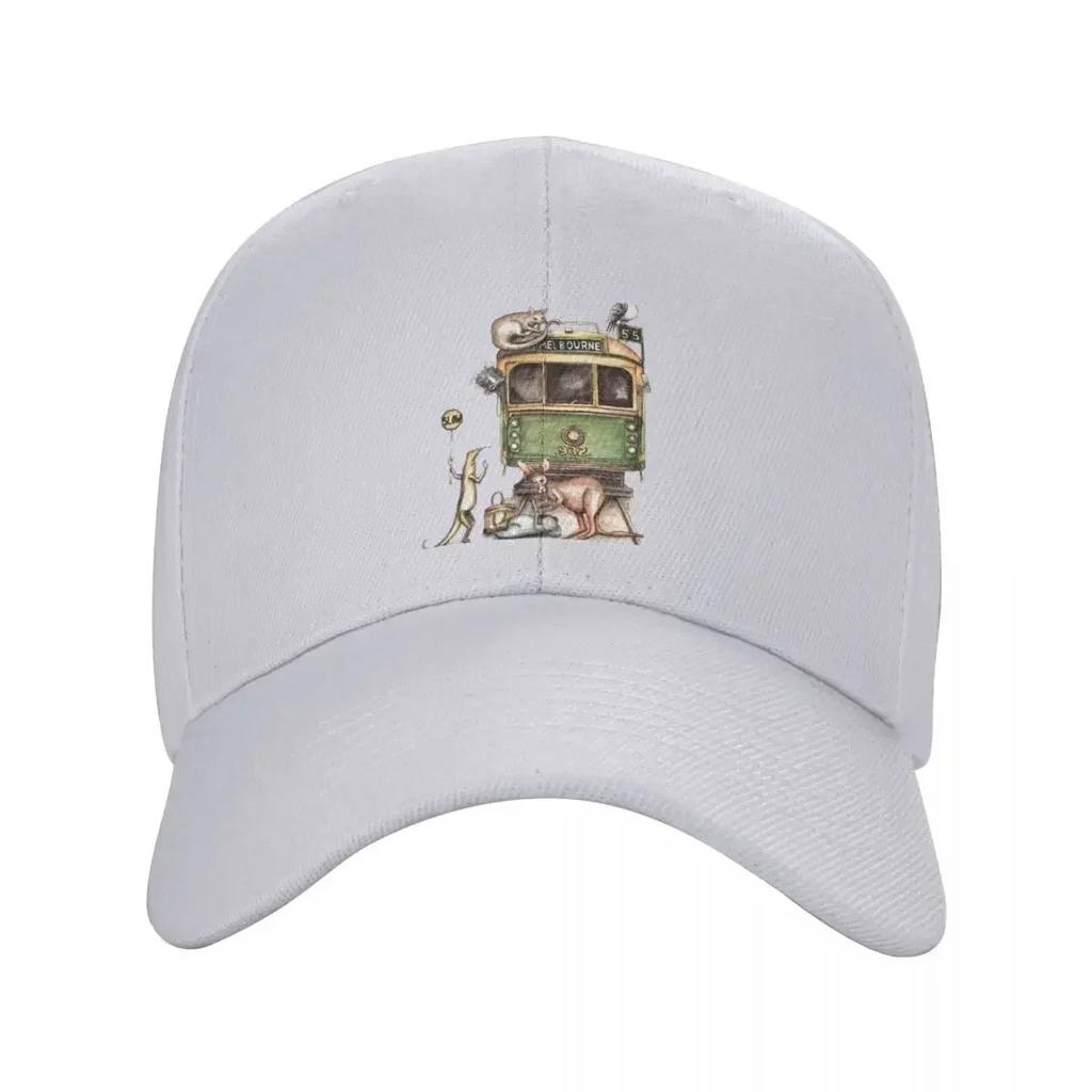 Melbourne Spårvagn Basebollkeps Gentlemanhatt Streetwear Herrhattar Damhattar