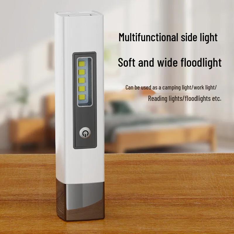 Multi-function Emergency Flashlight with Power Bank