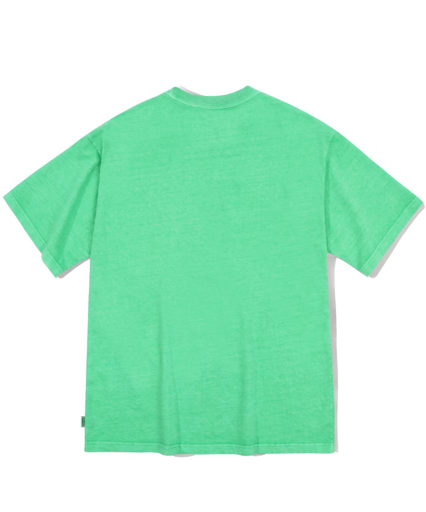 Illuminate Oversized Pig-Dyed T-Shirt - Light Green