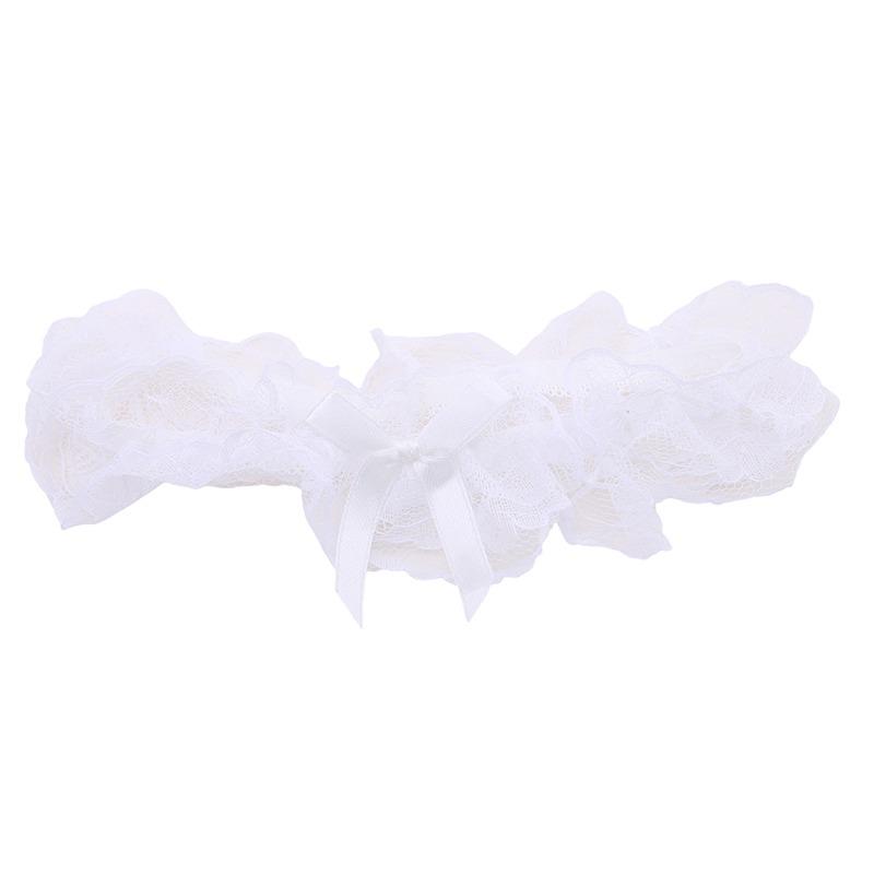New Fashion Bow Lace Wedding Garter Toss Garter Wedding Garter Belt Bridal Lingerie White Garter Wedding Accessories