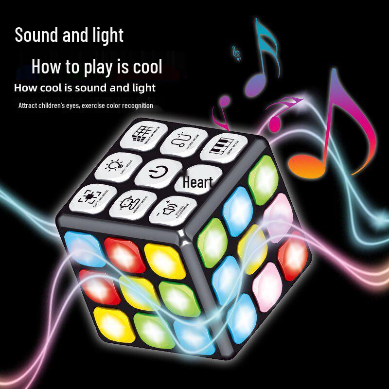 Multifunctional Electronic Music Rubik’s Cube: Infinite Decompression Game Artifact