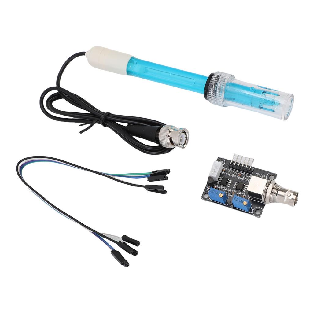 PH Module Probe Kit Fast Response 0 100 Celsius 0 14 PH Detect Sensor Module and Electrode Probe