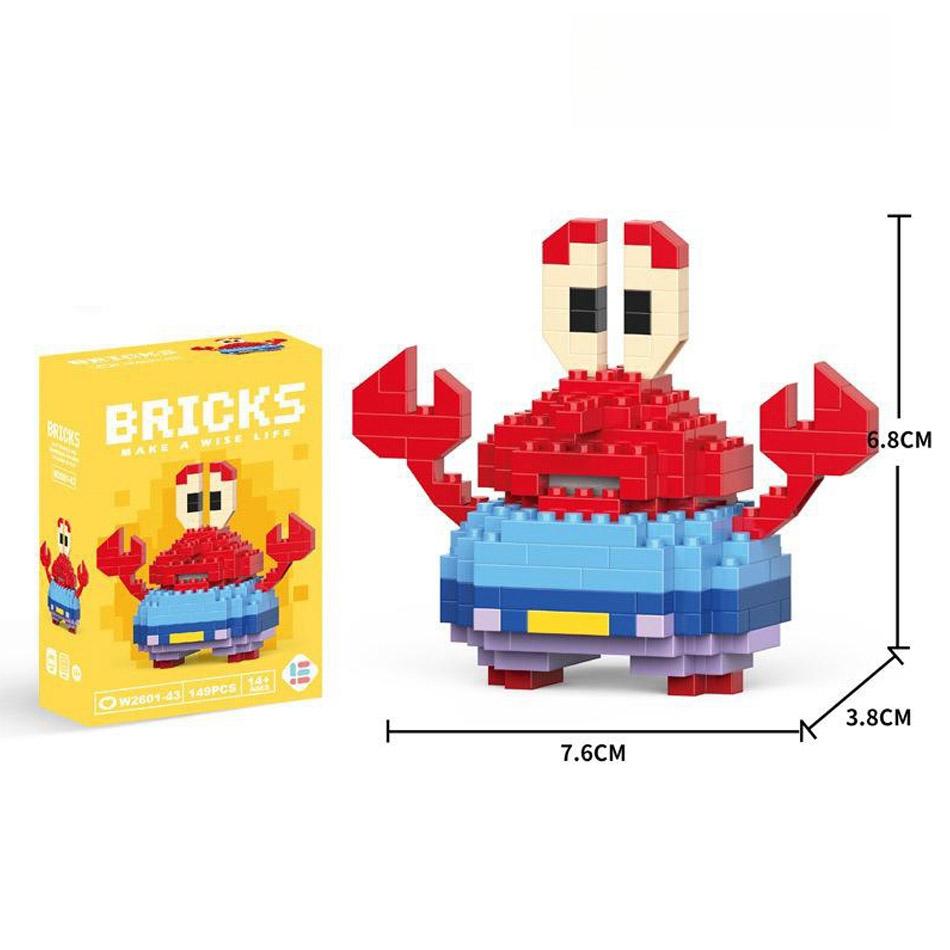 Anime Building Blocks Figure Vending Cart Series, Cartoon Small Particle Assembly Models, Fun Educational Toys For Kids,