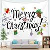 Cartoon Santa Claus Tapestry Christmas Tapestry Wall Hanging