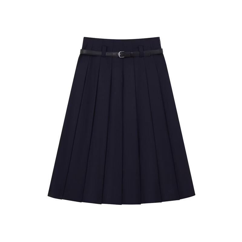 Teenie Weenie Women's College Style Pleated A-Line Skirt