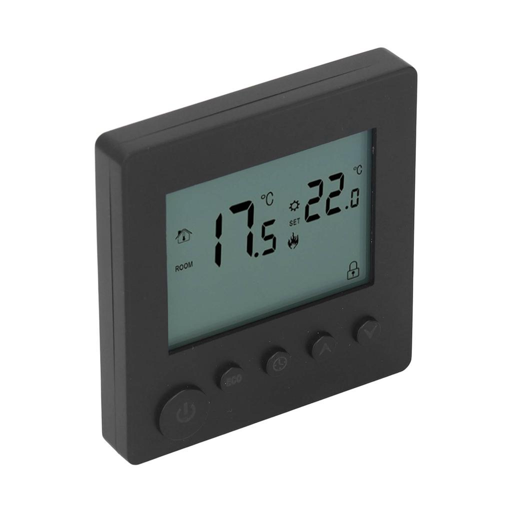Digital Thermostat 4500W High Power Electric Floor Heating Temperature Control Thermostat for Office Mall