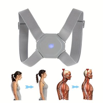 1pc Intelligent Posture Trainer – Vibration Alert for Perfect Spine Alignment – Wearable Back Support for Daily Use