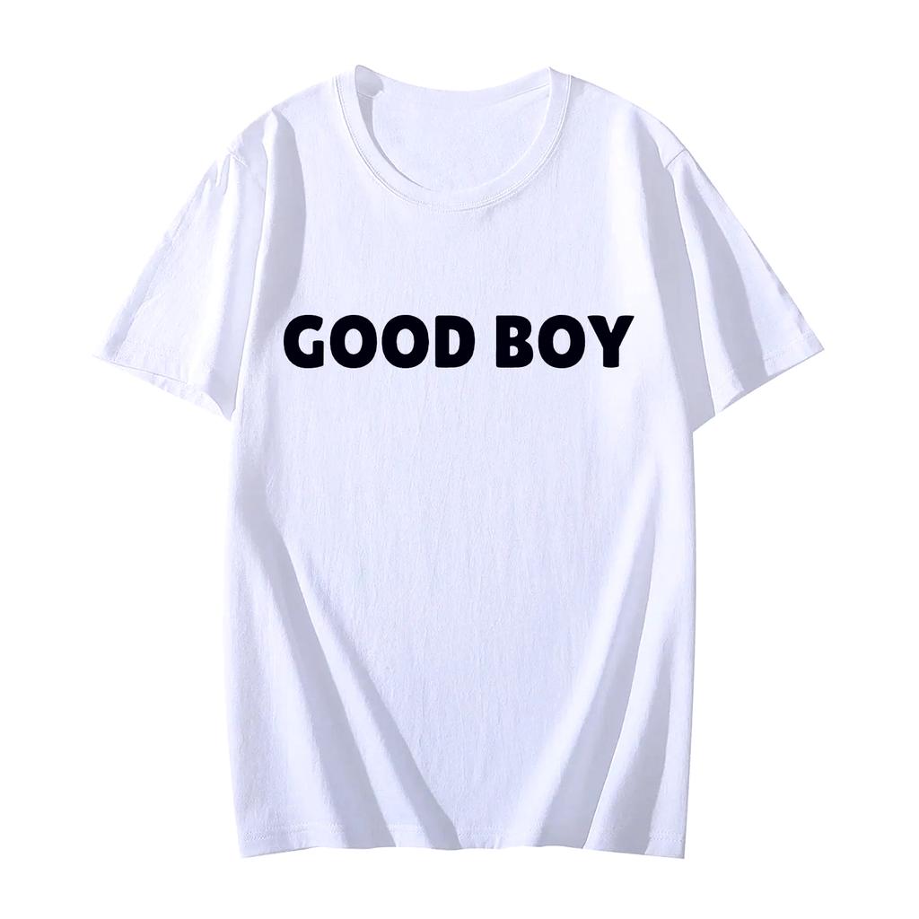 Good Boy Funny Meme TShirt Mens Women Cute Sarcastic Short Sleeve T Shirts Summer Fashion Casual Everyday TShirts Streetwear