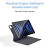 Tablet Keyboard Protective Case Ultra-thin Lightweight Easy To Use Universal Smooth Touch Magnetic Keyboard Cover for iPad Air/for iPad Pro