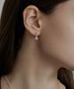 Dmoment Becky Silver Earrings (925 Silver)