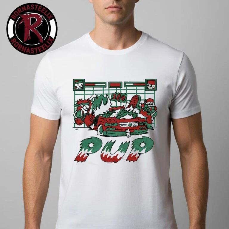 PUP Band x Mercadoram Exclusive Merchandise At Mexican Shows Shirt L