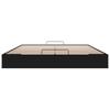 Ottoman Bed Frame in Black King Size Faux Leather