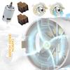New RS775 Lithium Electric Motor Plastic 2 Styles Carbon Brush Holder Accessories RS775/750 Motor Carbon Brush