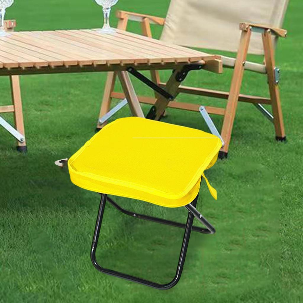 Campinghocker, Reißverschlusstasche im Outdoor-Abfluss, Klapphocker für Gartenkonzert