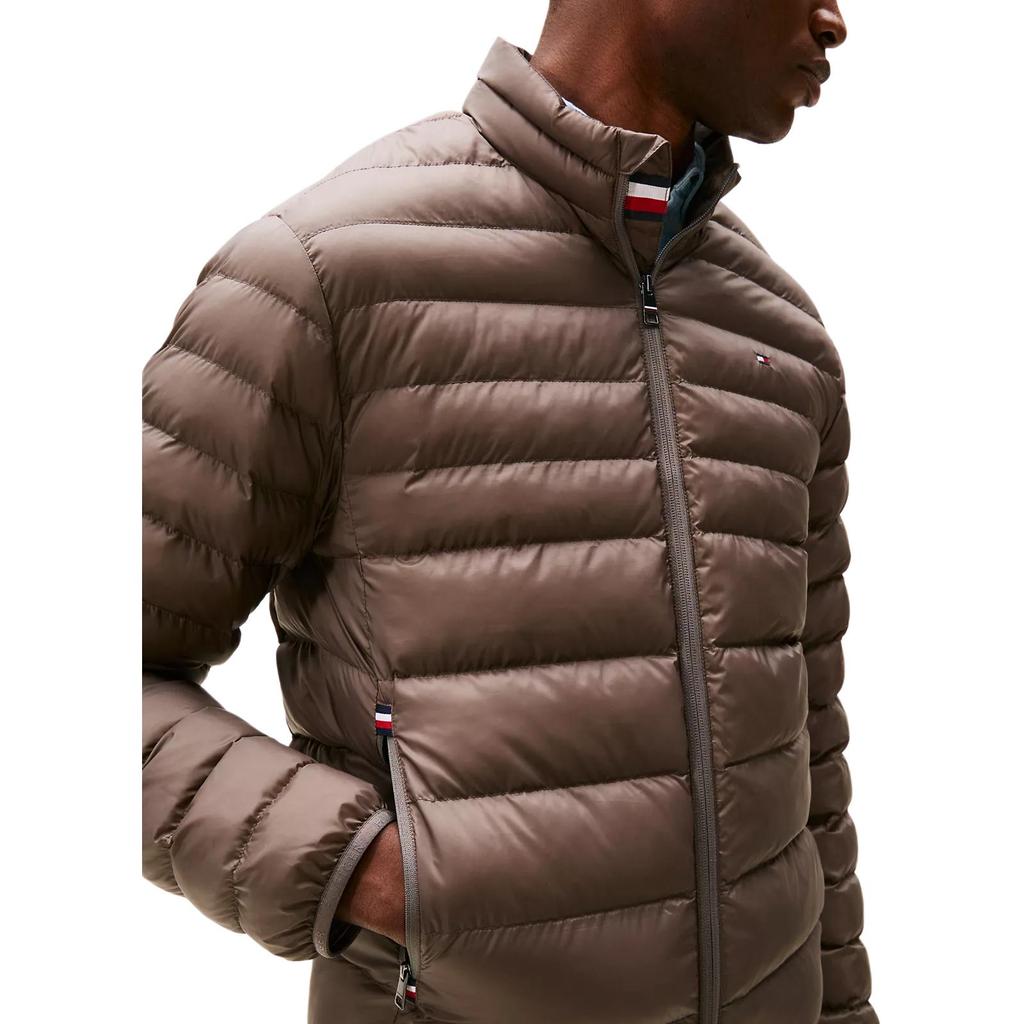 Tommy Hilfiger Comfortable Versatile Lightweight Easy-To-Carry Fashionable Zippered Fitted Casual Down Jacket Men outerwear XM05670-PRB