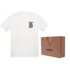 T Shirts Men's White Crew Neck Moderate 8017485