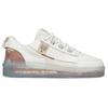 Anta Anti-Slip Wear-Resistant Low-Top Skateboard Shoes Women's White Gray Brown Sneakers 922228030-6