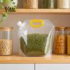 Reusable Food Storage Bags 5PCS Grain Bag with Handle, Large Capacity Cereal Container, Vertical Standing Pouch Organizer, Moisture Proof for